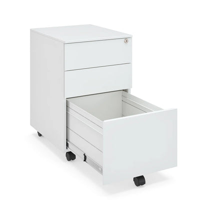 Ceha 2+1 Drawer Mobile File Cabinet with Lock