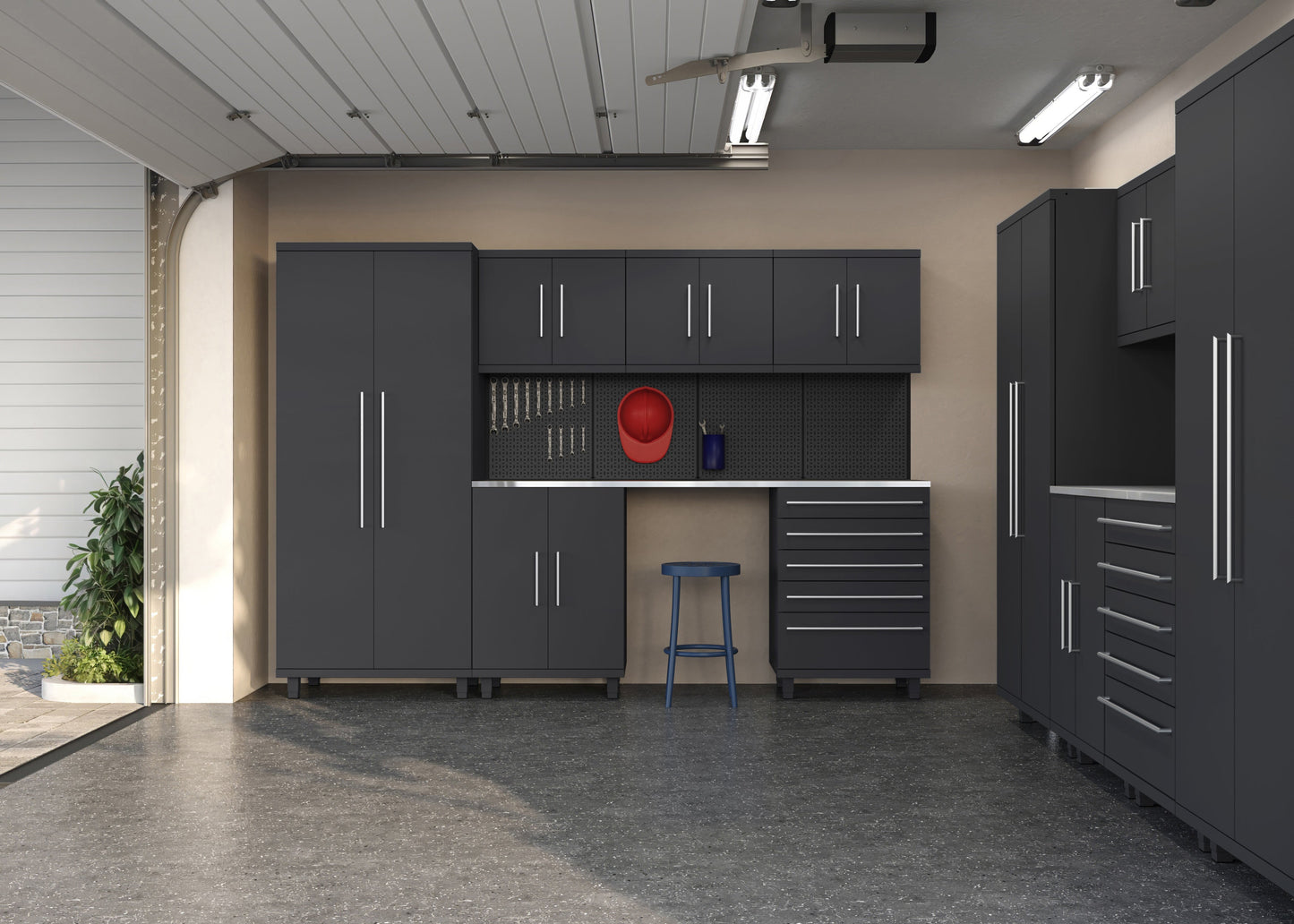 Prestige Series 3pc Cabinet Set with 36" Lockers