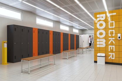 NH Series 1-Tier Premium Steel Locker with Front Vents, Heavy Duty